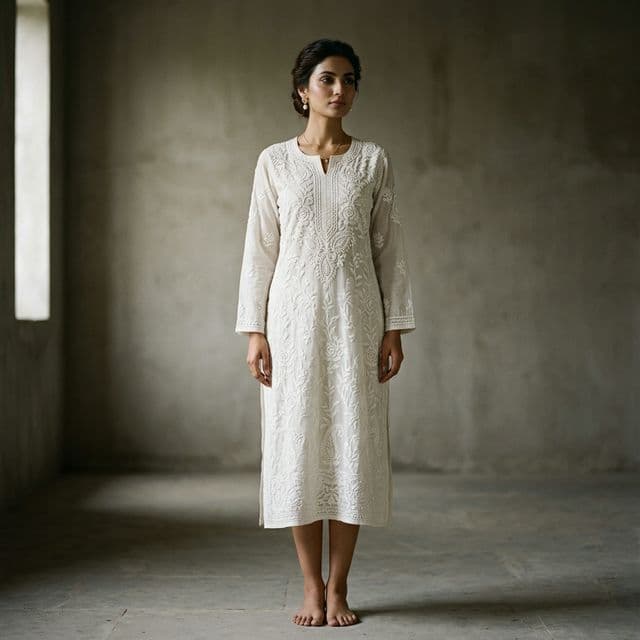 Premium Lucknow Chikankari